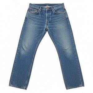 Vintage Gap Denim Mens Loose Fit Jeans W36 L32 Blue 100% Cotton Made in USA